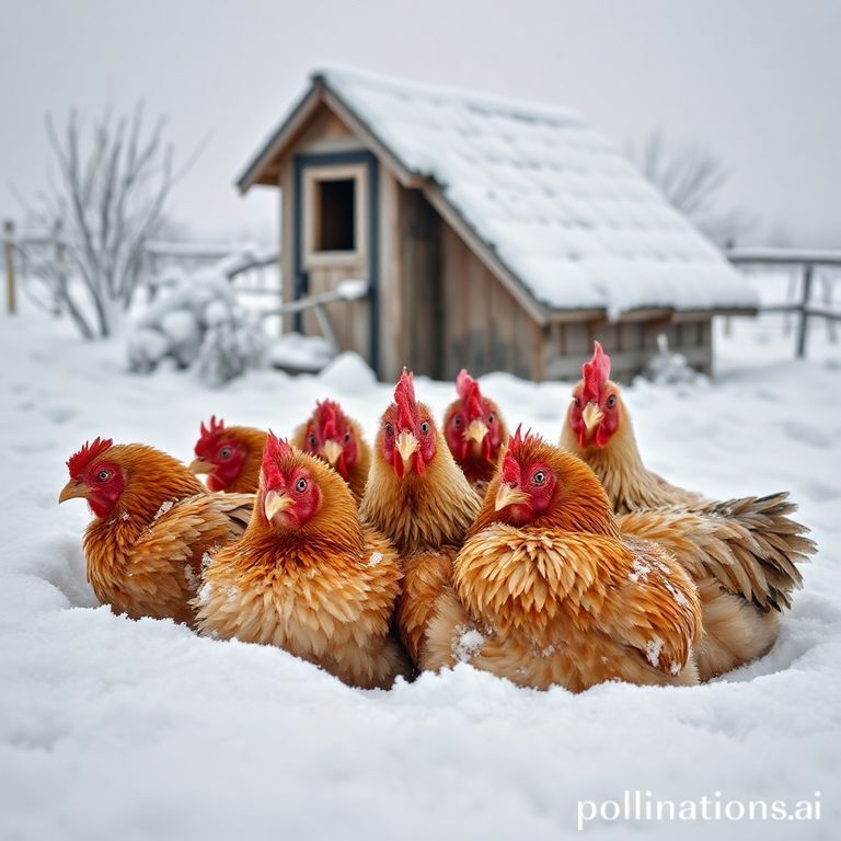 what temperature is too cold for chickens